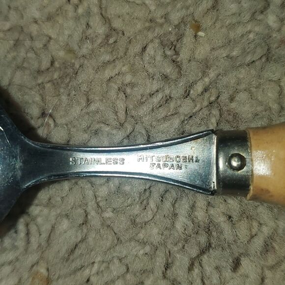 Mitsuboshi Stainless Bamboo Handle 18 Knives Forks Spoons - Japan - Picture 11 of 12